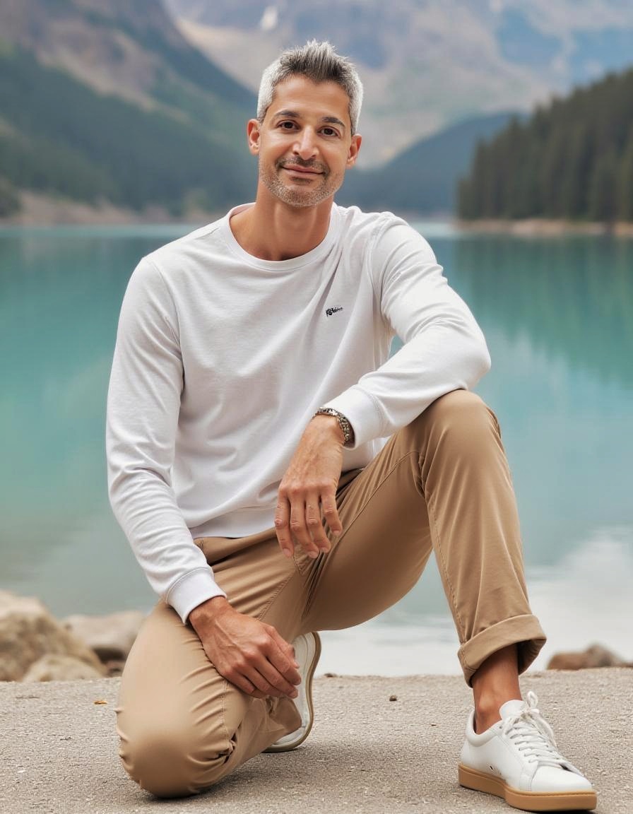 Yair Benharroch by the lake